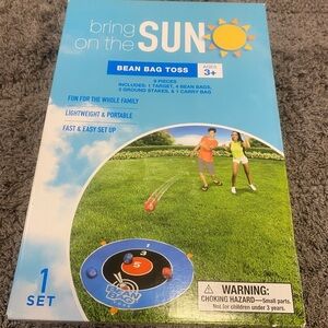Bean Bag Toss Game - Blue